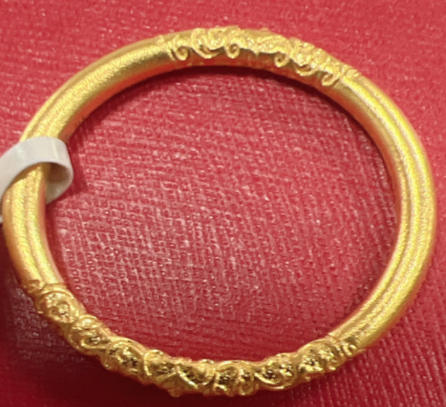 (仅结料)古法卷草纹戒指(8-10克)(24小时内发货)