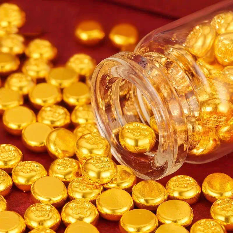 (仅公户结料)金豆-投资小金豆-小克重爆款金豆-100件起(下单前请联系客服)