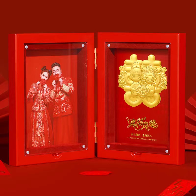 喜结连理摆件1g