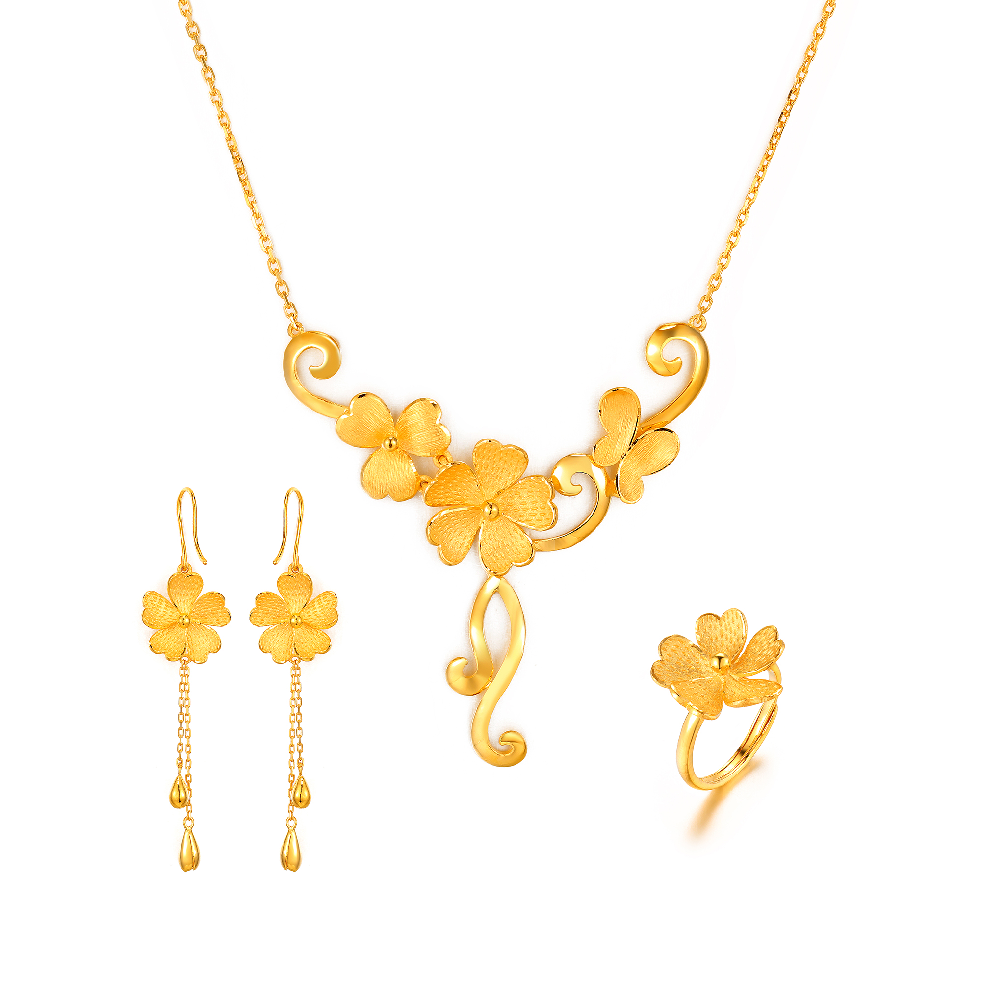 足金时尚婚庆套装