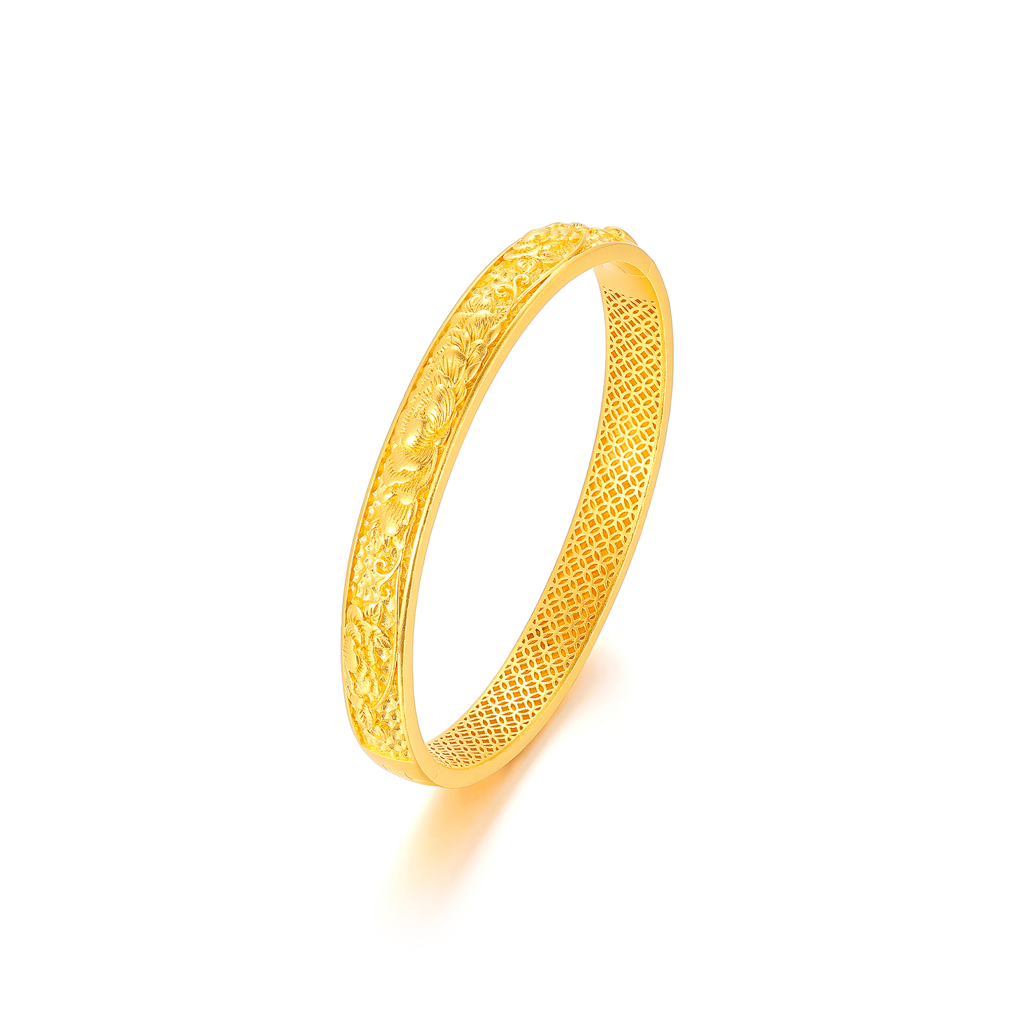 古法繁花似锦手镯